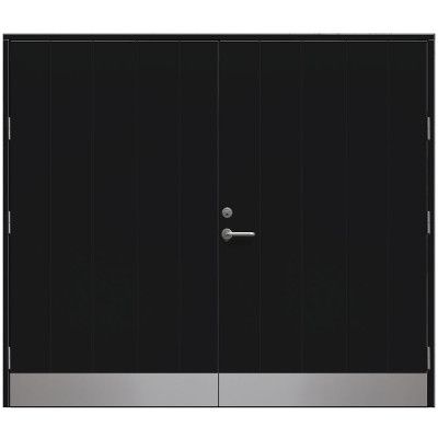 Slagport Lervik 2400 X 2000 Mm, Svart