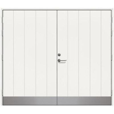 Slagport Lervik 2400 x 2000 mm, Vit