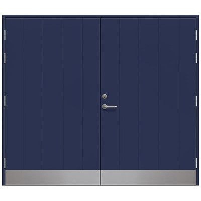 Slagport Lervik 2400 X 2100 Mm, Marinblå