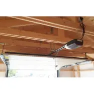 Motor set till garage med takskjutport