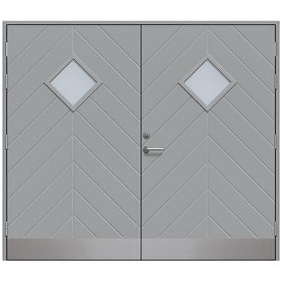 Slagport Saxtorp 2500 X 2100 Mm, Stengrå, Cotswoldglas