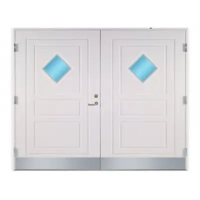 Slagport Klasen med klarglas