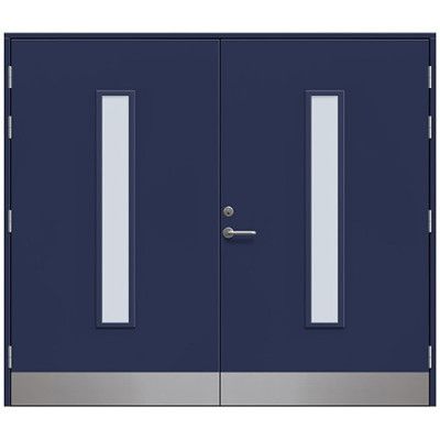 Slagport Stehag 2400 X 2000 Mm, Marinblå, Cotswoldglas