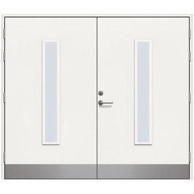 Slagport Stehag 2500 X 2100 Mm, Vit, Klarglas