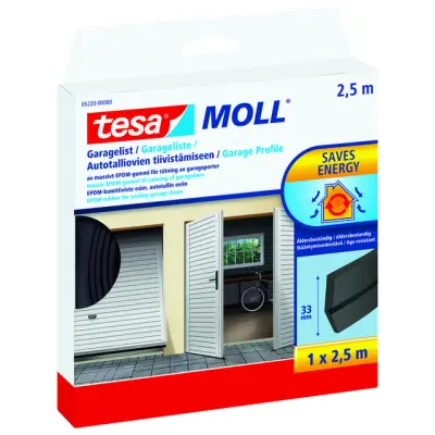 TÄTNINGSLIST GARAGE TESA SVART | Beijerbygg Byggmaterial