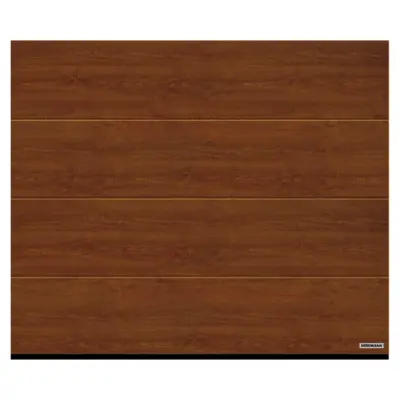 TAKSKJUTPORT RENOMATIC LP DARK OAK 3000X2125MM | Beijerbygg Byggmaterial