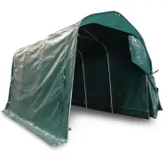 Garagetält 2,4x3,6m | 8.6m² - 500g/m² | PVC - Grön