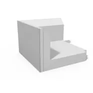 KANTELEMENT GARAGE S200MX YTTERHÖRN 600X600X400MM | Beijerbygg Byggmaterial