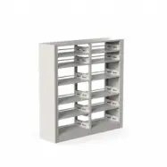 Robust garagehylla | 193 x 50 x200 cm | Stabil förvaring för garage