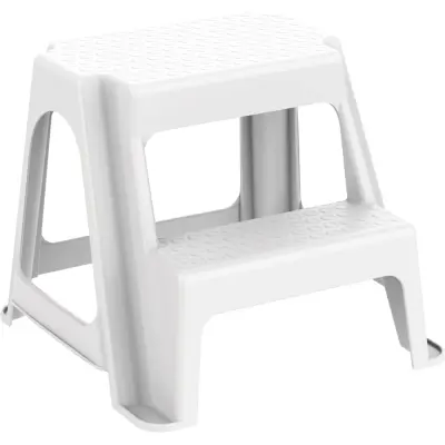 Plastpall vit stapelbar