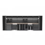 Verkstad&garage | Komplett förvaringssystem i stål | Lådskåp, Väggskåp&Verktygsvagnar