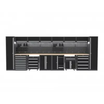 Verkstad&garage | Komplett förvaringssystem i stål | Lådskåp, Väggskåp&Verktygsvagnar