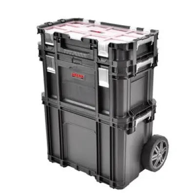Verktygslåda med hjul och handtag - Verktygslådor, Verktygsförvaring, Garageutrustning, Bil & garage