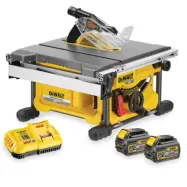 Bordssåg Dewalt DCS7485T2-QW Med batteri och laddare 54 V