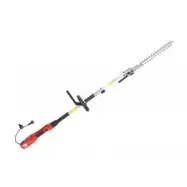 Elektrisk teleskophäcksax med 50cm förlängning och vridbart svärd