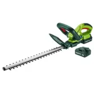 Häcksax, 18V, med 2 x 1,3 Ah batteri