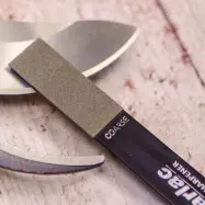 Slipjärn Coarse Diamond Sharp, grovt diamantverktyg för häcksaxar, yxor och slöa blad