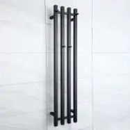 Elektrisk handdukstork 26x120x10cm | RH04B | Svart