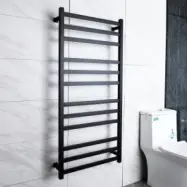 Elektrisk handdukstork 60x128x12cm | SC7B | Svart