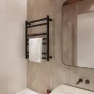 Elektrisk handdukstork 60x82,5x12cm | SC06B | Svart