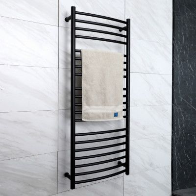 Elektrisk handdukstork 52x126x12,5cm | 9001 | Svart