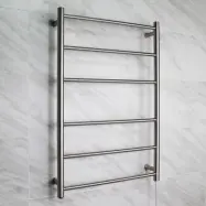 Elektrisk handdukstork 60x90x12cm | Borstat stål | OH-007