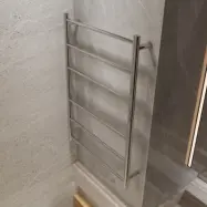 Elektrisk handdukstork 60x90x12cm | Polerat rostfritt stål | OH-007P