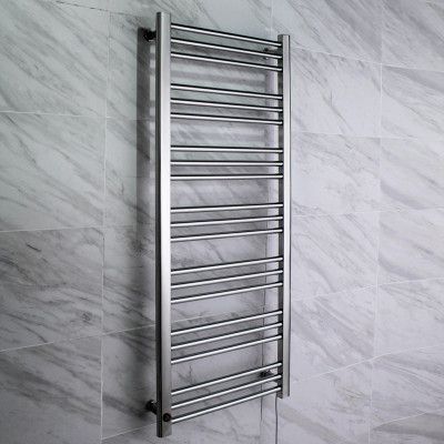 Elektrisk handdukstork 50x120x9cm  | Rostfritt stål | OH-011