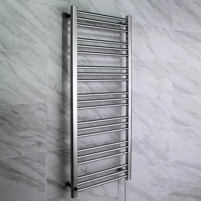 Elektrisk handdukstork 50x120x9cm  | Rostfritt stål | OH-011