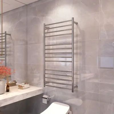 Elektrisk handdukstork 63x116x13,5cm  | Rostfritt stål | OH-017