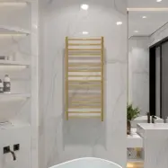 Elektrisk handdukstork 52x110x12cm | Mässing