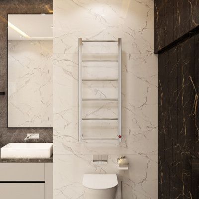 Elektrisk handdukstork 50x120x9cm | Rostfritt stål | OH-002