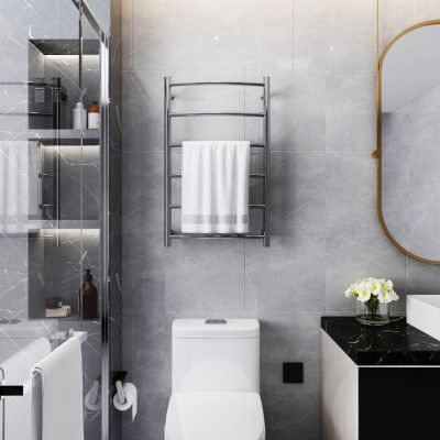 Elektrisk handdukstork 50x80x9cm | Rostfritt stål | OH-003