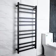 Elektrisk handdukstork 60x128x12cm | SC7B | Svart