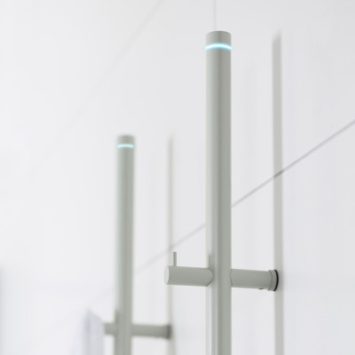 INR LINE Handdukstork 1750 Blankpolerat rostfritt stål.