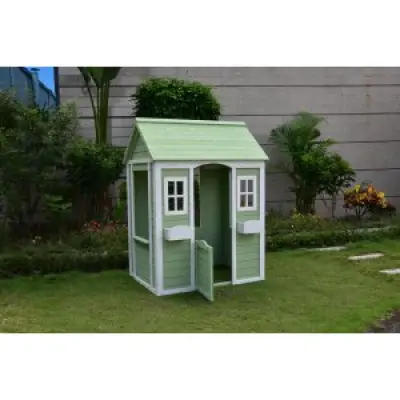 Lekstuga - Grön&vit