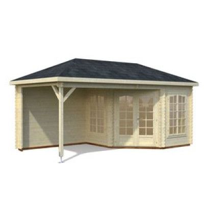 Lusthus Melanie med utetak 6,8+8,3 m²