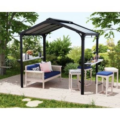 Canopia Austin BBQ Paviljong 1,8 x 2,4 - Svart