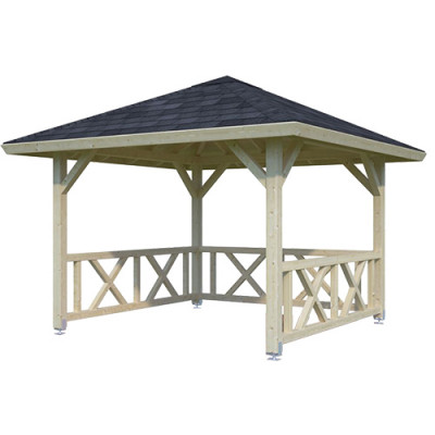 Paviljong Betty 9,0 - 25,0 M² Papp, Obehandlad, 9,0 M²