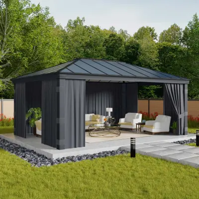Gardinset För Dallas Paviljong Dallas 25.6 M²