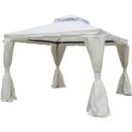 Lerhaga Paviljong 3x3m  Vit