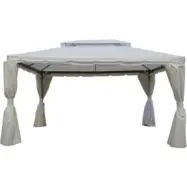 Lerhaga paviljong 3x4m  Vit