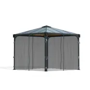 Passar Palermo/Milano/Martinique Myggnätsset Till Paviljong
