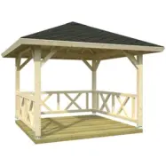 Paviljong Betty 9,0 m² - Inget golv