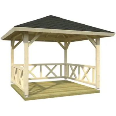 Paviljong Betty 9,0 m² - Inget golv