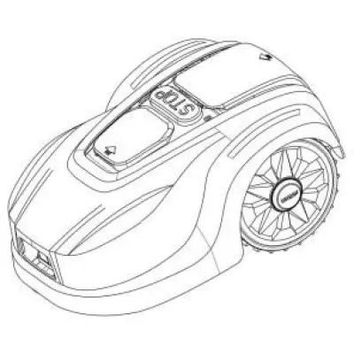 Extra batteri till robotgräsklippare Matrix