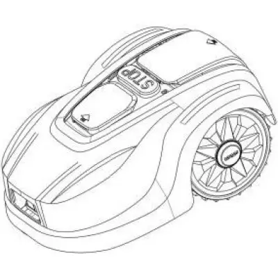 Extra batteri till robotgräsklippare med Klippyta 1000-1500m²