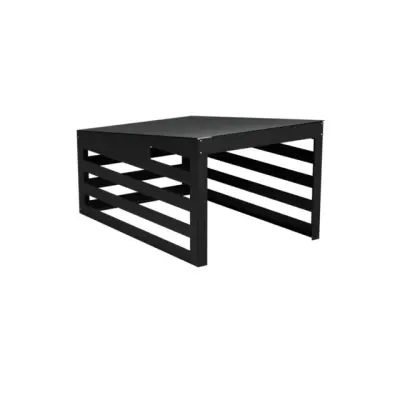 GARAGE FÖR ROBOTGRÄSKLIPPARE SVART LACK METALL | Beijerbygg Byggmaterial