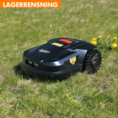 Robotgräsklippare 800m² | WiFi |E1200 + Avgränsningskabel och fästmärlor