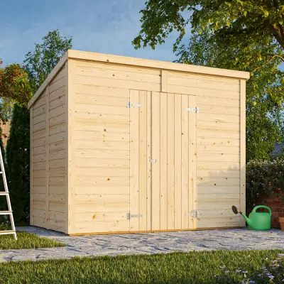 Palmako Förråd Leif 4,6 M² , Obehandlad